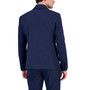 Armani Exchnage Men's High Blue Solid Suit Jacket