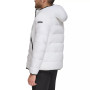 Men's Chevron Stretch Jacket With Sherpa Lined Hood