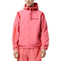 Men's Taffeta Full-Zip Hooded Short Track Jacket
