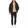 Men's Soft Shell Sherpa Lined Hooded Jacket