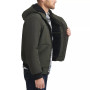 Men's Soft Shell Sherpa Lined Hooded Jacket