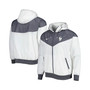 Men's White France National Team Windrunner Raglan Full-Zip Hoodie