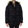 Men's Heavyweight Parka Jacket with Detachable Hood
