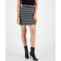 Women's Plaid Tweed High-Waist Pencil Mini Skirt, Created for Macy's
