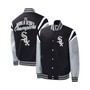 Men's Black Chicago White Sox Title Holder Full-Snap Varsity Jacket