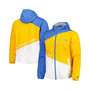 Men's Powder Blue, Gold Los Angeles Chargers Bill Full-Zip Jacket