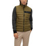 Men's Water-Repellent 3D Logo Tape Padded Gilet Jacket