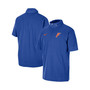 Men's Royal Florida Gators Coaches Half-Zip Short Sleeve Jacket
