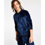 Men's Regular-Fit Ribbed Velour Hoodie, Created for Macy's