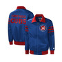 Men's Royal Chicago Cubs The Captain II Full-Zip Varsity Jacket
