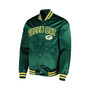 Men's Green Green Bay Packers Elliot Varsity Full-Snap Jacket