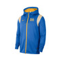 Men's Blue UCLA Bruins Sideline Lockup Performance Full-Zip Hoodie Jacket