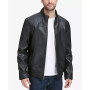 Men's Smooth Leather Jacket, Created for Macy's