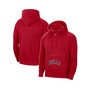Men's Brand Red Chicago Bulls Courtside Statement Edition Pullover Hoodie