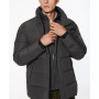 Stratus Men's Down Jacket with Hidden Hood