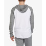 Men's Mixed Up Raglan Hooded Thermal Sweater