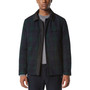 Men's Gosper Quilted Plaid Shirt Jacket