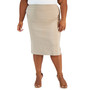 Plus Size Pull-On Pencil Skirt, Created for Macy's