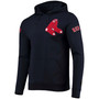 Men's Navy Boston Red Sox Team Logo Pullover Hoodie