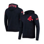 Men's Navy Boston Red Sox Team Logo Pullover Hoodie