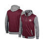 Men's Maroon Texas A&M Aggies Robinson Hoodie Full-Snap Jacket