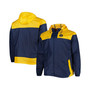 Men's Navy Milwaukee Brewers Flash Forward Challenger Big and Tall Omni-Shade Full-Zip Windbreaker