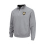 Men's Heathered Gray Army Black Knights Tortugas Team Logo Quarter-Zip Jacket