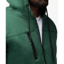 Men's Fleece Full-Zip Hoodie with Chest Pocket