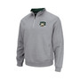 Men's Heathered Gray Ohio Bobcats Tortugas Team Logo Quarter-Zip Jacket