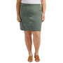 Plus Size On the Go Mid Rise Skort