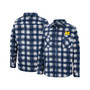 Men's Navy Michigan Wolverines Ellis Full-Snap Jacket