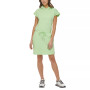 Women's Cap-Sleeve Drawstring-Waist Hoodie Dress