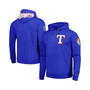 Men's Royal Texas Rangers Team Logo Pullover Hoodie