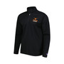 Men's Black Texas Longhorns Textured Quarter-Zip Jacket