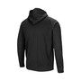 Men's Black Oregon Ducks Blackout 3.0 Tonal Raglan Full-Zip Hoodie