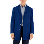Men's Three-Button Wool Overcoat