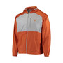 Men's Texas Orange, Gray Texas Longhorns Flash Forward Hoodie Full-Zip Windbreaker Jacket