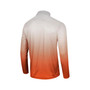 Men's White, Orange Miami Hurricanes Laws of Physics Quarter-Zip Windshirt