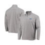 Men's Charcoal Florida Gators Play Action Raglan Half-Zip Jacket