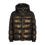 Men's Water-Repellent Monogram Badge Down Jacket