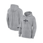 Men's Gray England National Team Club Logo Pullover Hoodie