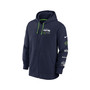 Men's College Navy Seattle Seahawks Surrey Full-Zip Hoodie