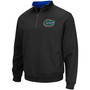 Men's Black Florida Gators Tortugas Logo Quarter-Zip Pullover Jacket