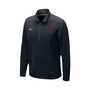 Men's Black Oklahoma Sooners Primary Logo Training Performance Quarter-Zip Jacket