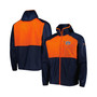 Men's Navy Auburn Tigers Flash Forward Full-Zip Windbreaker Jacket