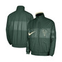 Men's Hunter Green Milwaukee Bucks Courtside Versus Capsule Full-Zip Jacket