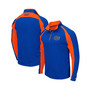 Men's Heathered Royal Florida Gators The J. Peterman Quarter-Zip Pullover Jacket