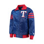 Men's Royal Texas Rangers The Captain Ii Full-Zip Varsity Jacket