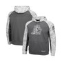 Men's Gray, Arctic Camo Oregon Ducks OHT Military-Inspired Appreciation Tonal Raglan Pullover Hoodie