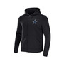 Men's NFL x Darius Rucker Collection by Black Dallas Cowboys Rocker Full-Zip Hoodie
